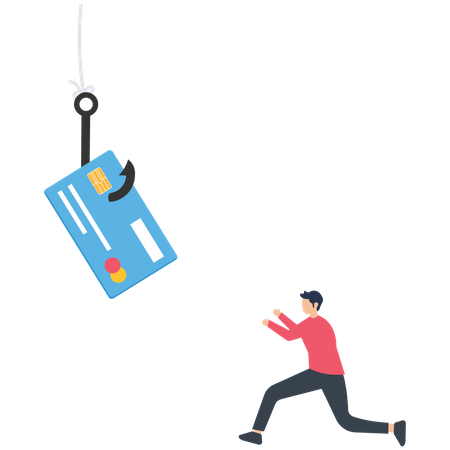 Fraude en cuentas de pago con tarjeta de crédito o débito  Ilustración