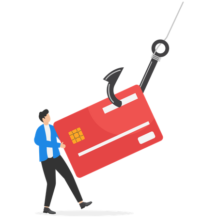 Fraude en cuenta con tarjeta de débito  Ilustración