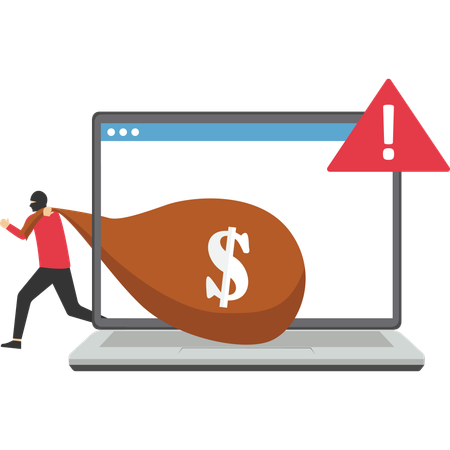 Fraude sur Internet  Illustration