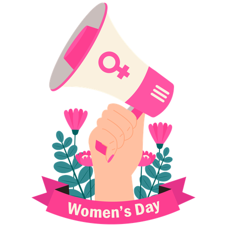 Frauenstimme  Illustration