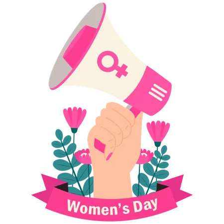 Frauenstimme  Illustration