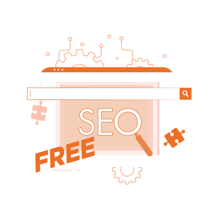Free seo tools  Illustration