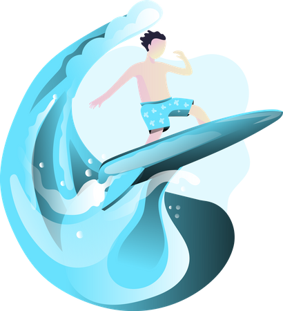 Free Surf  Ilustración