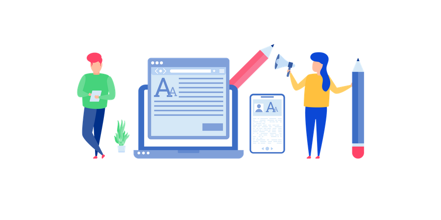 Freelance Creative Writer  Illustration