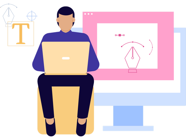 Freelance en graphisme  Illustration