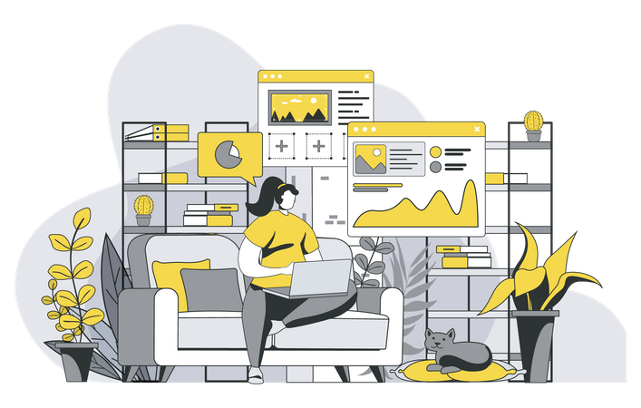 Freelance work  Illustration