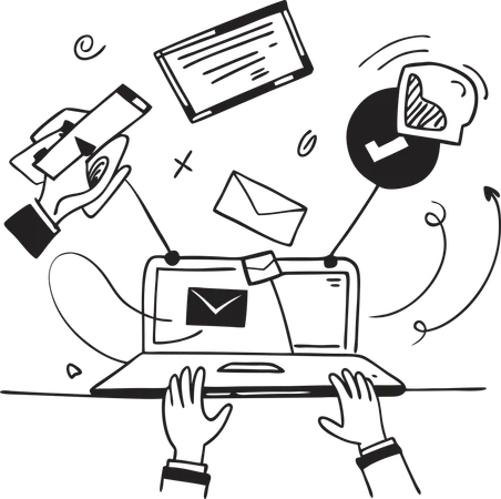 Freelancer work  Illustration