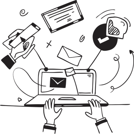 Freiberufliche Tätigkeit  Illustration