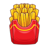 illustrations of pommes frites