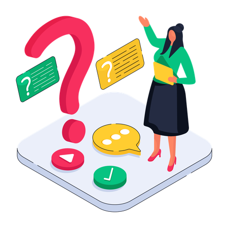 Frequently Asked Question  Illustration