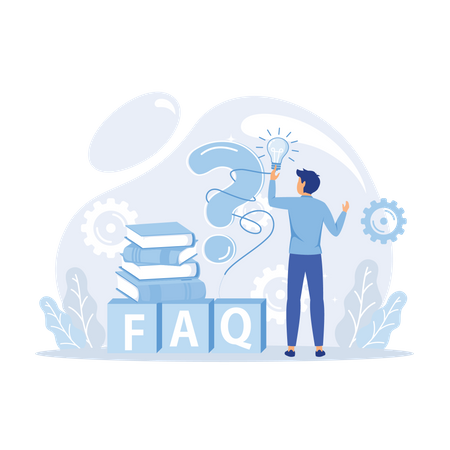 Frequently Asked Question Illustration