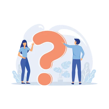 Frequently asked question  Illustration