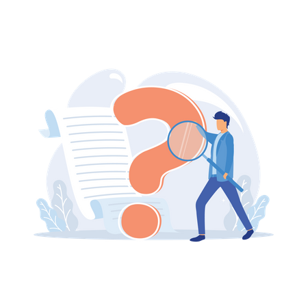 Frequently asked question  Illustration