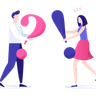 frequently asked questions illustration svg