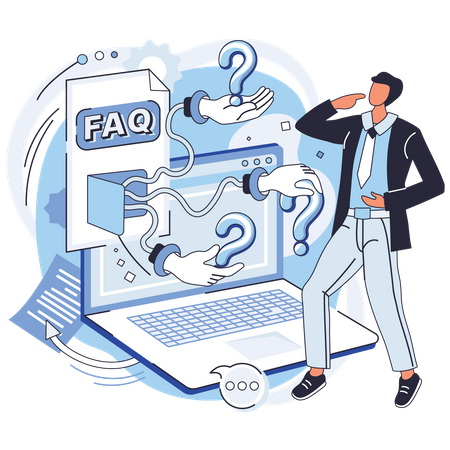 Frequently asked questions Illustration