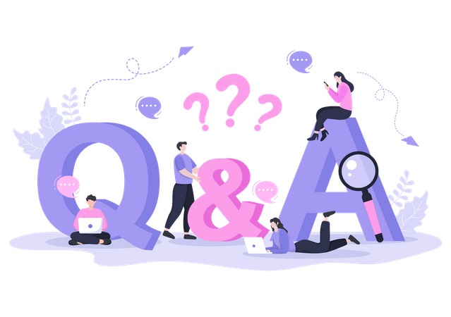 Frequently Asked Questions  Illustration