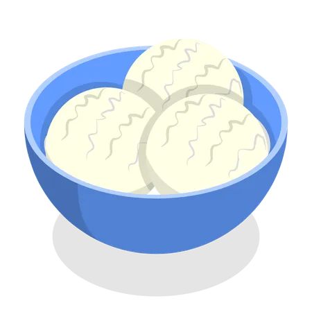 Fresh and organic milk product  Illustration