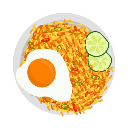 Fried Rice  Illustration