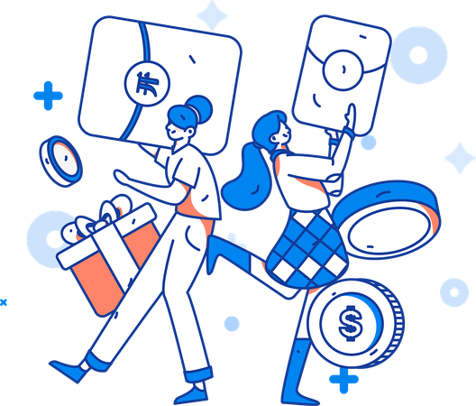 Friend Invitation  Illustration