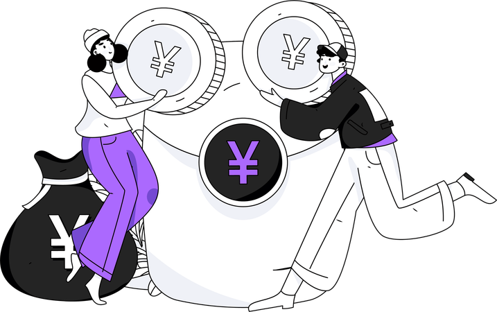 Friend Referral  Illustration