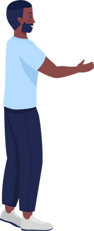 Friendly Businessman  イラスト