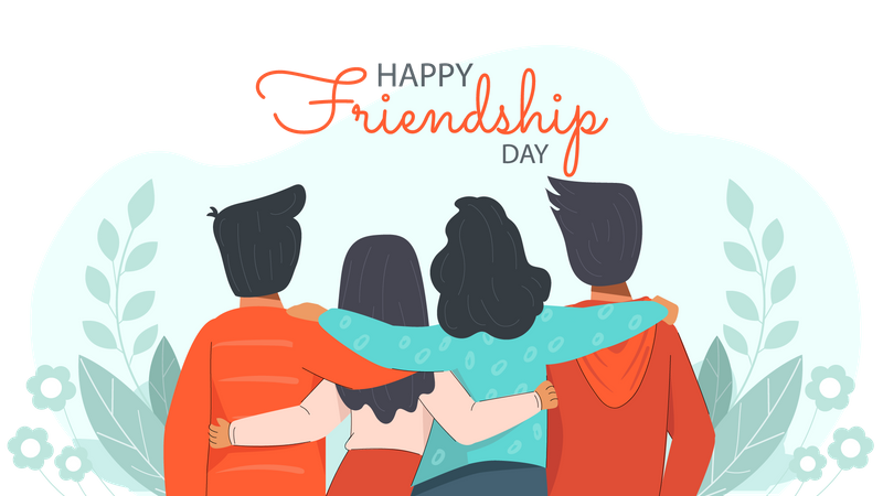 Friendship Day  Illustration