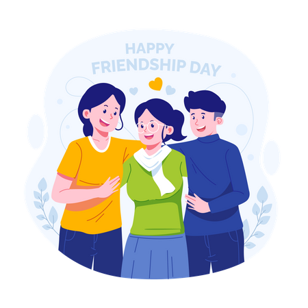 Friendship Day Illustration