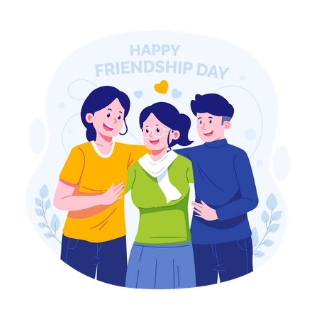 Friendship Day  Illustration