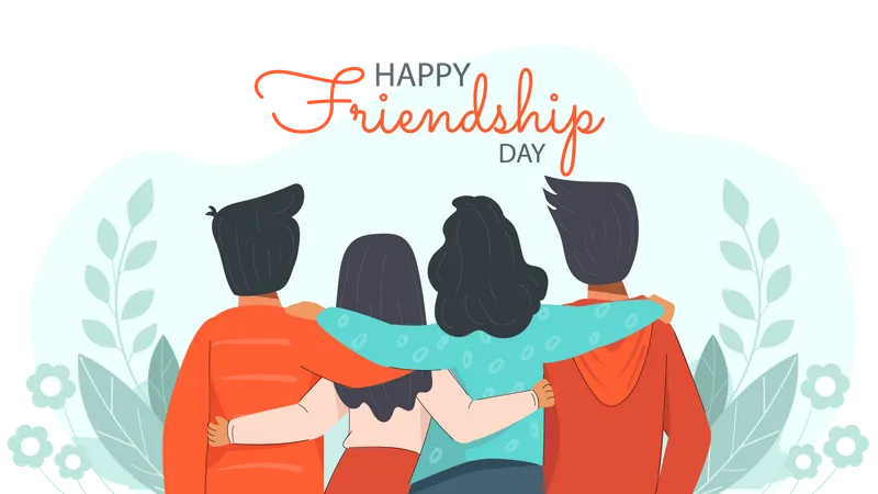 Friendship Day  Illustration