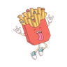 illustration for potato fries