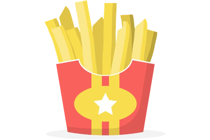 Frites  Illustration