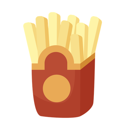 Frites  Illustration