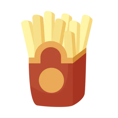 Frites  Illustration