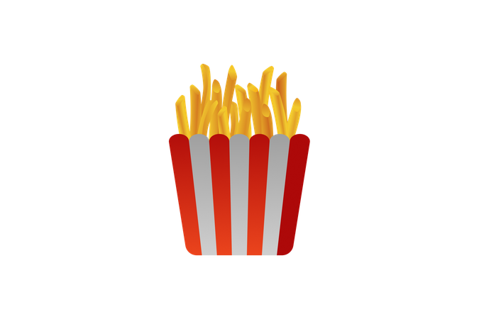 Frites  Illustration