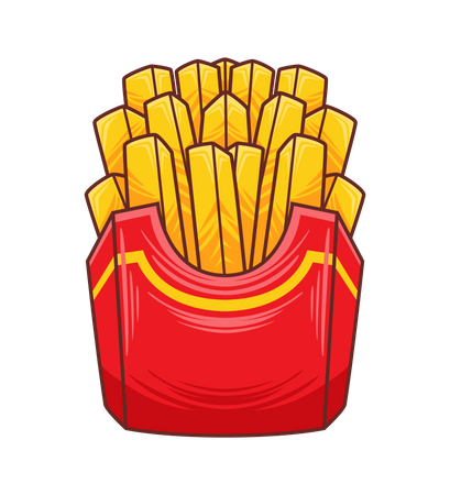 Frites  Illustration