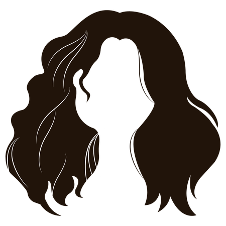 Frizzy and weak hair  Illustration