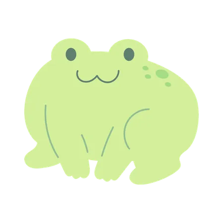 Frog Boy Animal Illustration Illustration