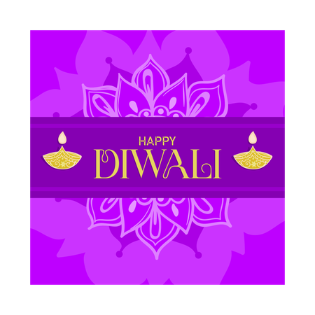 Frohes Diwali  Illustration