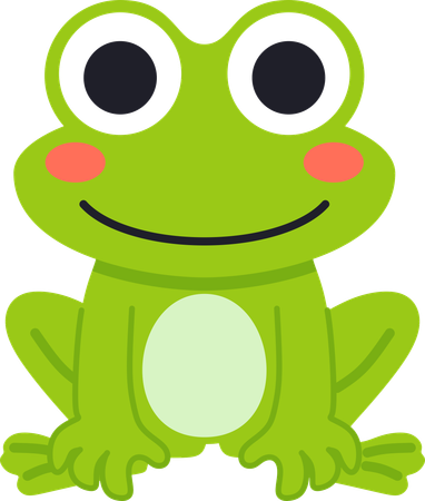 Frosch  Illustration