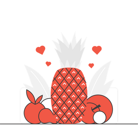 Fruits  Illustration