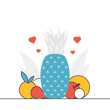Fruits  Illustration