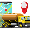illustration for fuel delivery truck