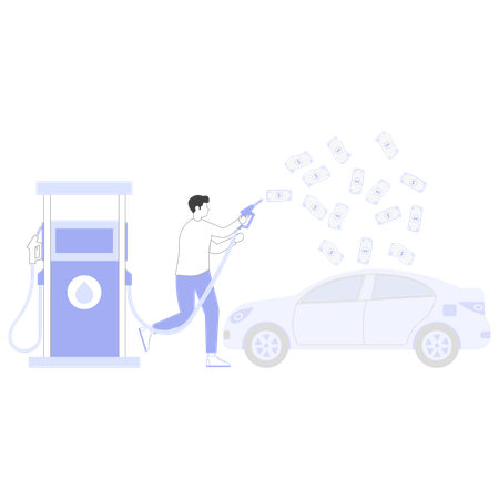 Fueling Equipment  Illustration