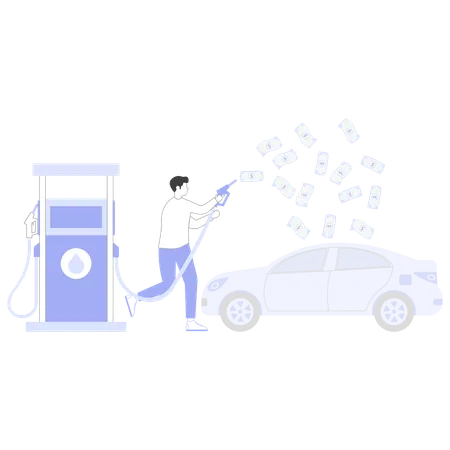 Fueling Equipment  Illustration