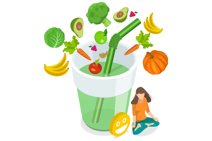 Full Body Detox  Illustration