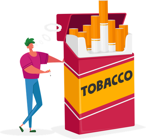 Fumador  Ilustración