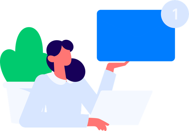 Funcionários de negócios trabalhando em tarefas  Ilustração