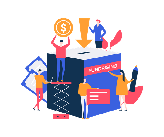Fund-rising  Illustration
