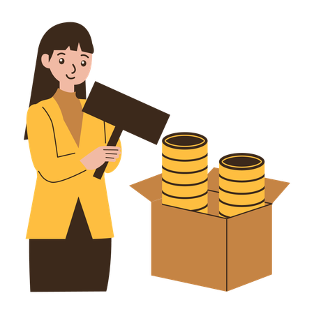 Fundraising  Illustration