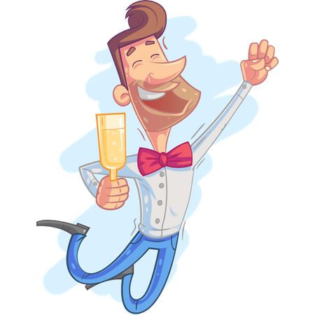 Funny character  Illustration